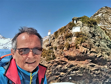 PASSO SAN SIMONE e FORCELLA ROSSA da San Simone-Baita Camoscio - 27apr22- FOTOGALLERY